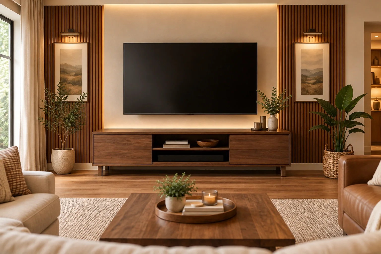 TV Wall Design Guide - Learn the art of media wall decor
