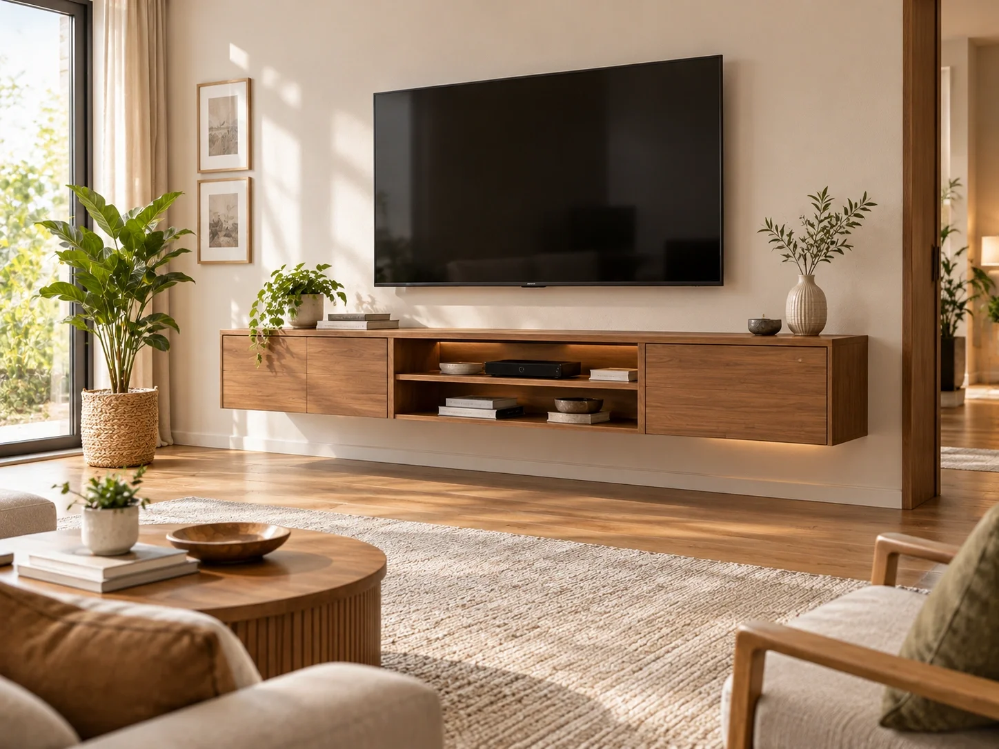 Floating TV Stands - Modern wall-mounted entertainment solutions